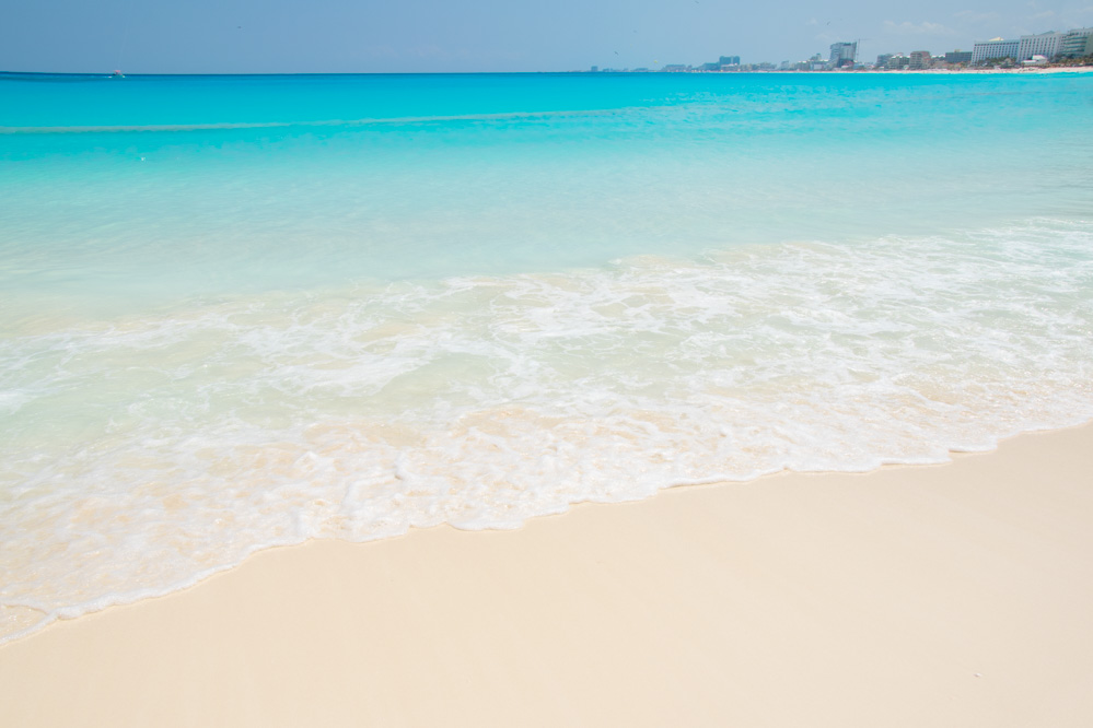 cancun beach sand