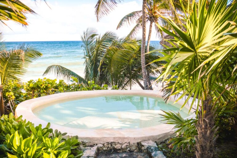 places to stay in tulum with private pool