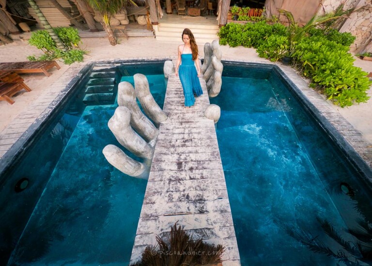 beach club tulum with pool