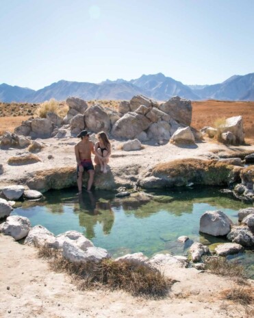 Wild Willy's Hot Springs Mammoth, California [Crowley Hot Springs]