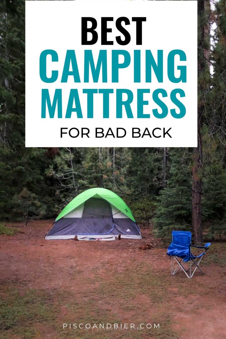 Best Camping Mattress & Camping Beds For Bad Backs