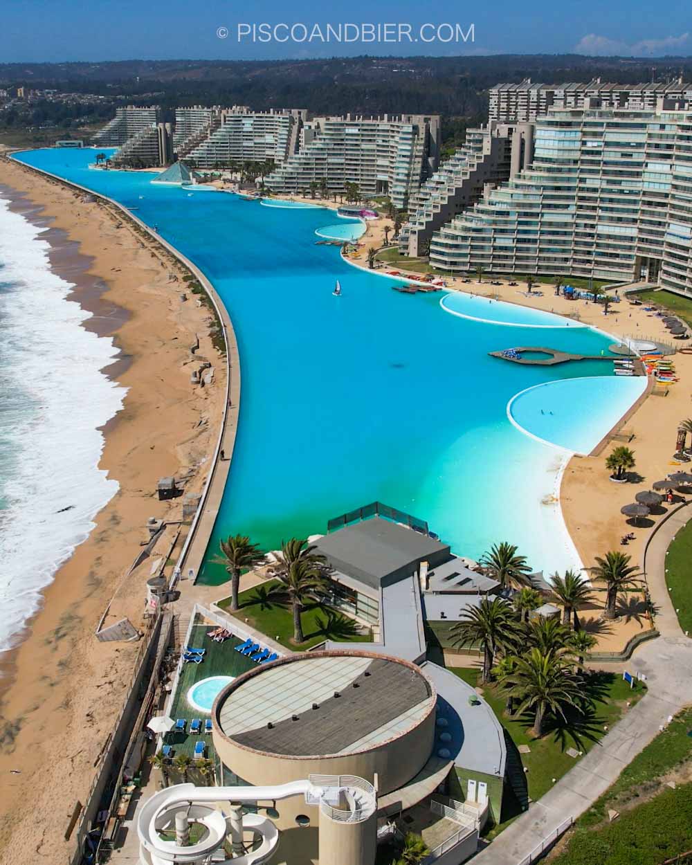 The World’s Largest Swimming Pool In Chile - San Alfonso Del Mar
