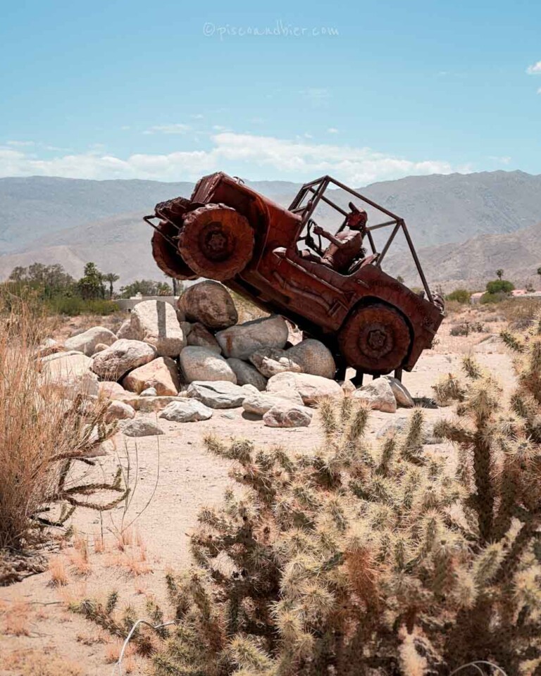 Visiting The Borrego Springs Sculptures At Galleta Meadows & Anza Borrego