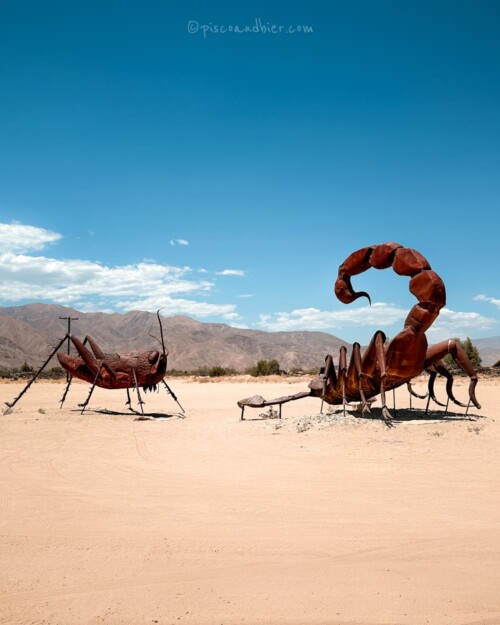 Visiting The Borrego Springs Sculptures At Galleta Meadows & Anza Borrego