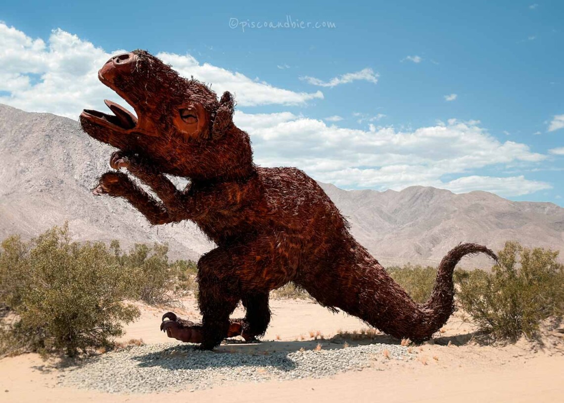 Visiting The Borrego Springs Sculptures At Galleta Meadows & Anza Borrego