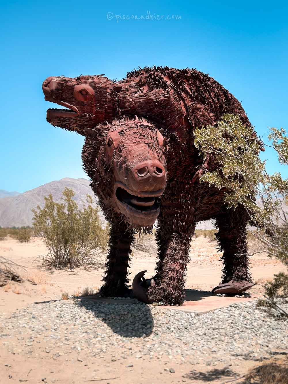 Visiting The Borrego Springs Sculptures At Galleta Meadows & Anza Borrego